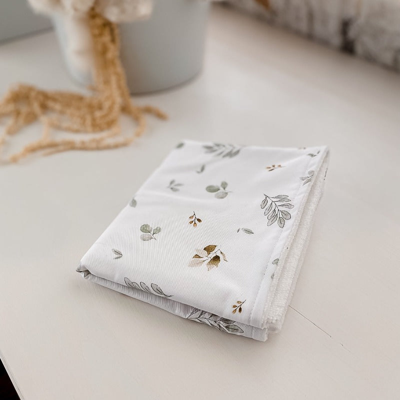 Eucalypt Fall Baby Burp Cloth