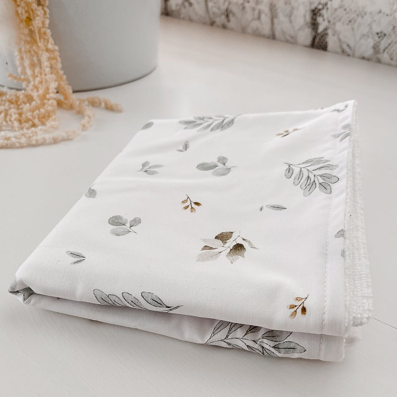 Eucalypt Fall Baby Burp Cloth