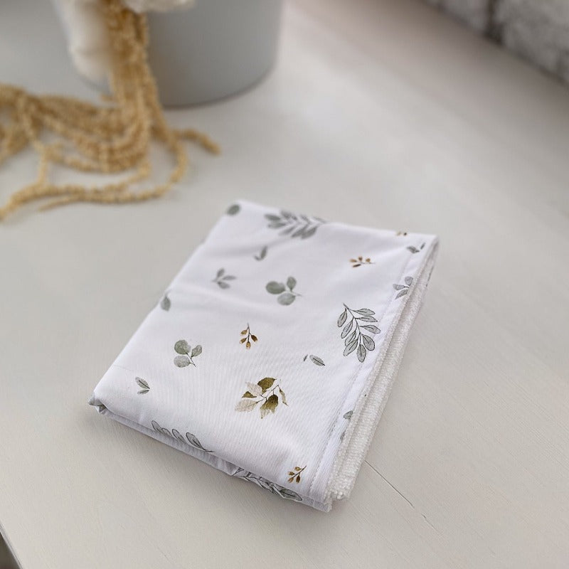 Eucalypt Fall Baby Burp Cloth