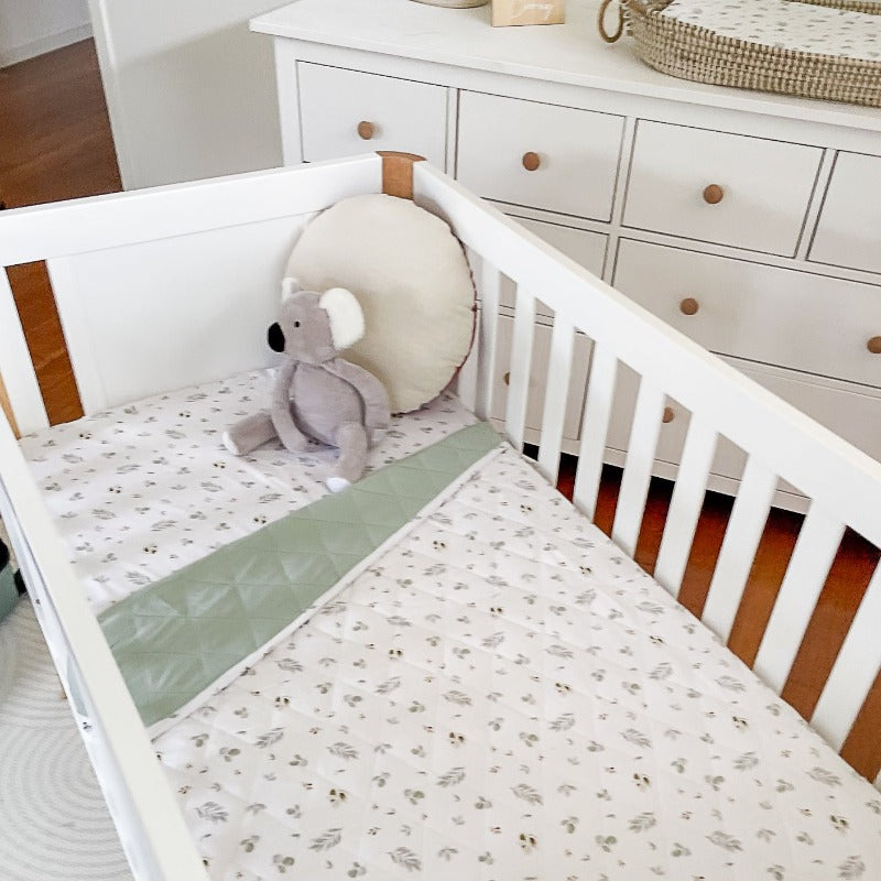 Eucalypt Fall Crib Coverlet