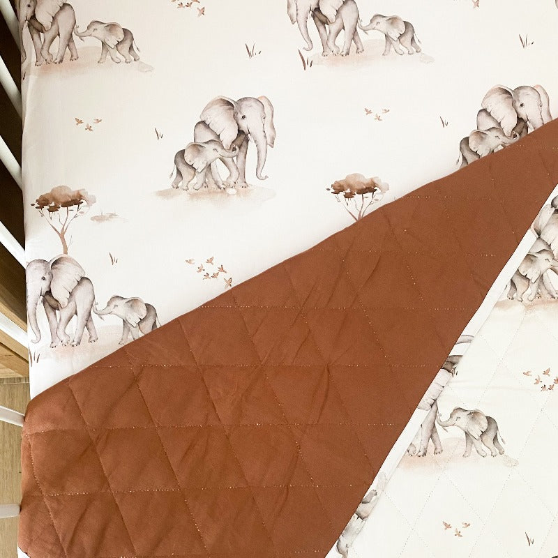 Safari Crib Coverlet