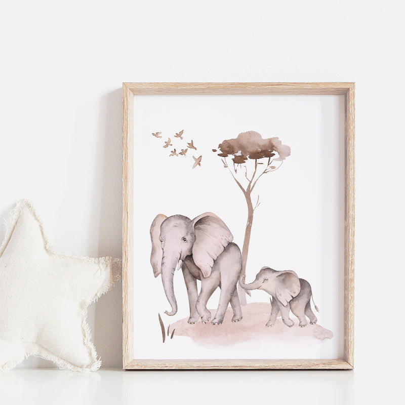 Safari Set 3 Pack Art Mural Imprimable