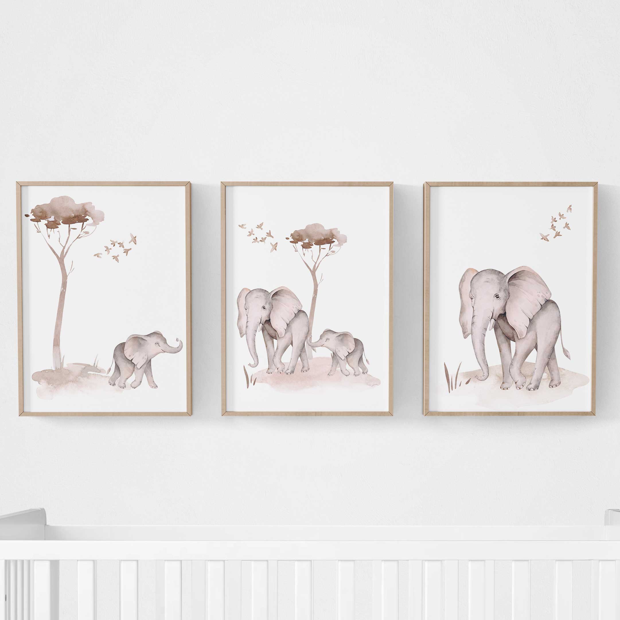 Safari Set 3 Pack  Printable Wall Art