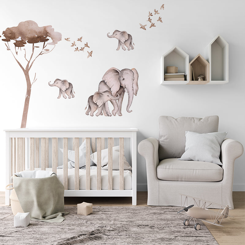 Safari Wall Art Decals / Removable Wall Stickers