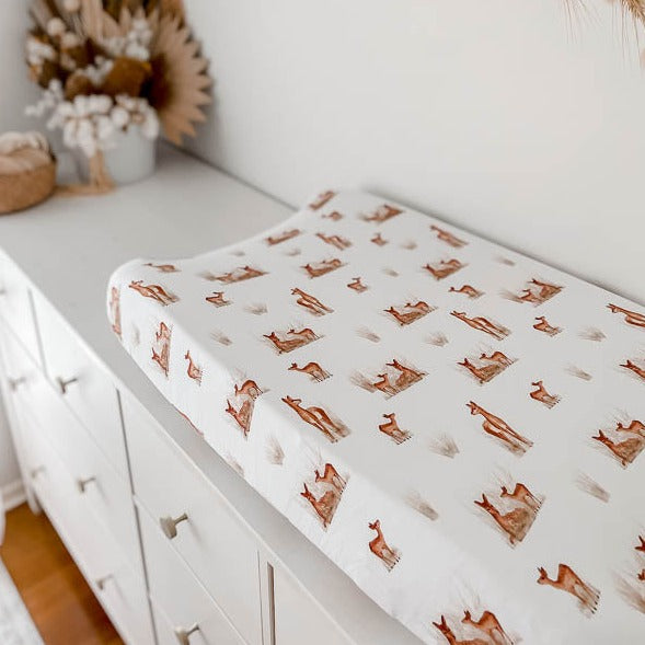 Fawn Bassinet Sheet / Change Pad Cover