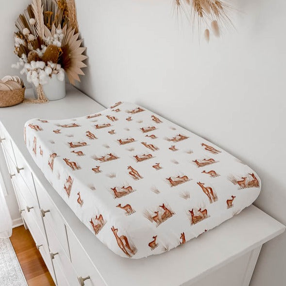 Fawn Bassinet Sheet / Change Pad Cover