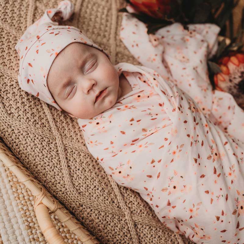 Florence Organic Muslin Swaddle Wrap