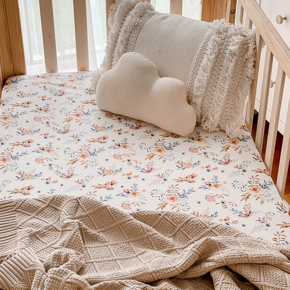 Drap-housse pour lit de bébé Maisie