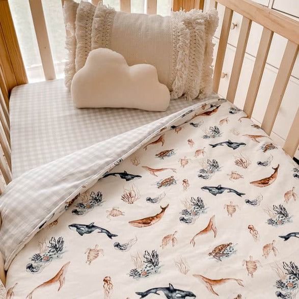 Couette pour lit de bébé océan