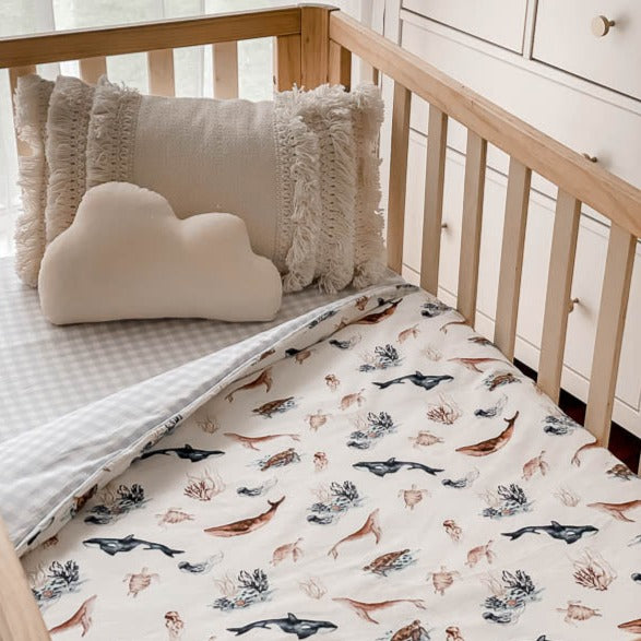 Couette pour lit de bébé océan