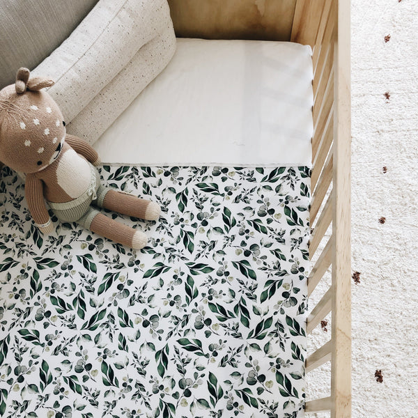 Golden Leaves Crib Quilt